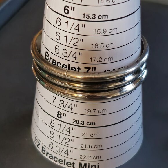 925 Sterling Silver Ribbed Hinged Clamper Bangle Bracelet Modernist Jewelry 51g - Picture 13 of 14